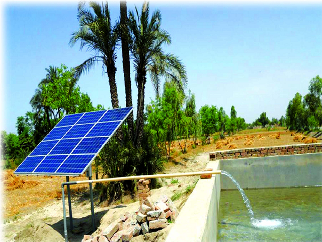 Solar pump yojona