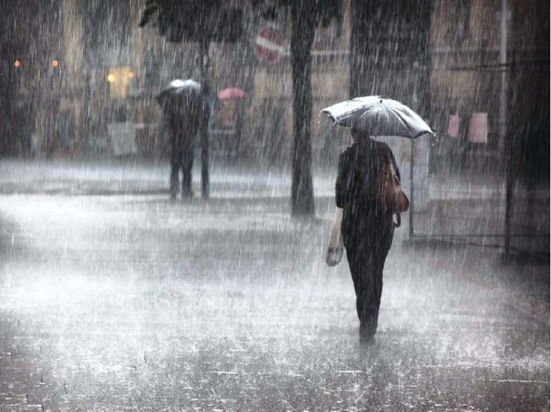 Rainfall in winter